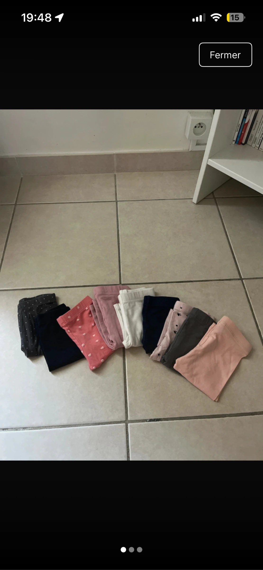 Lot de vêtements bébé fille  – photo 3